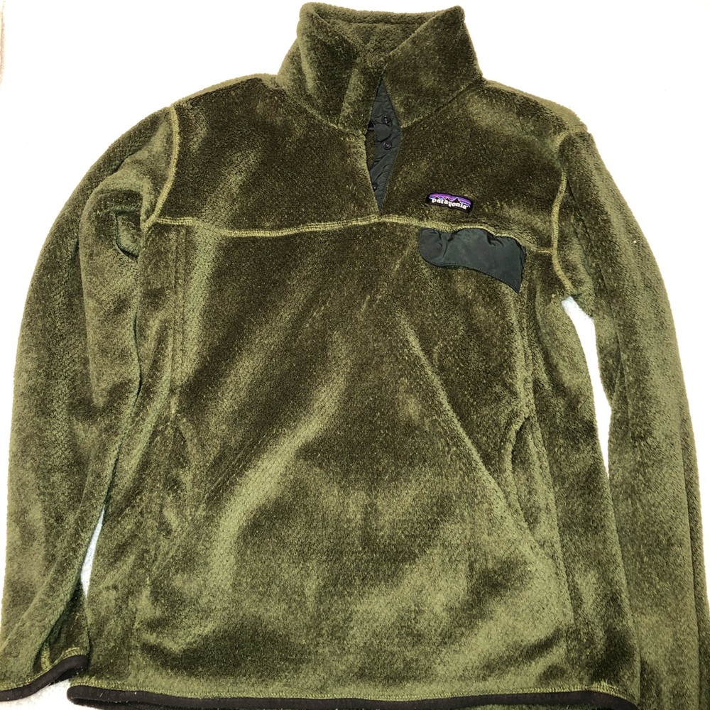 Olive Green Patagonia Pullover